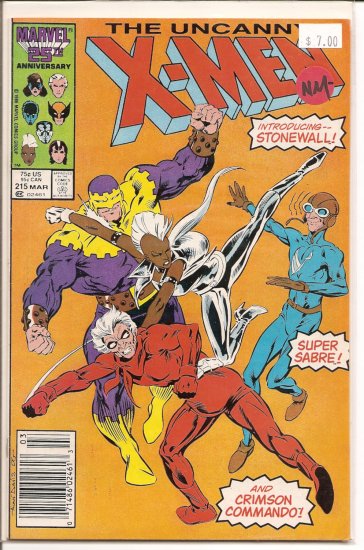X-Men # 215, 9.2 NM -