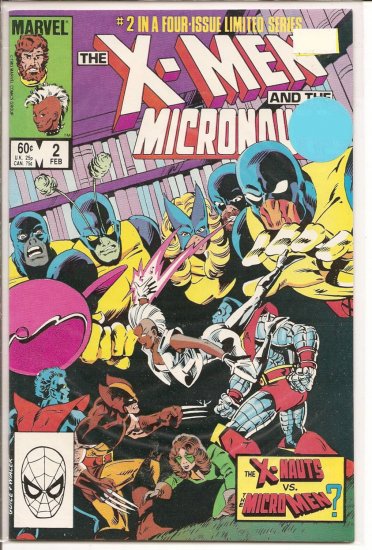 X-Men and The Micronauts # 2, 9.0 VF/NM