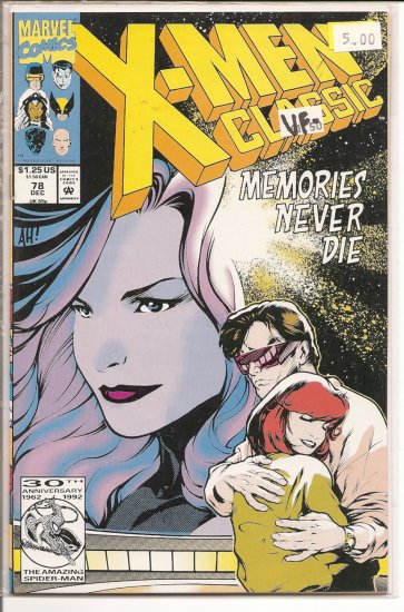 X-Men Classic # 78, 7.5 VF -