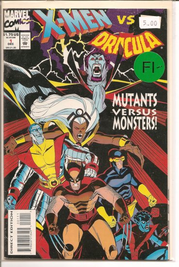 X-Men vs. Dracula # 1, 5.5 FN -