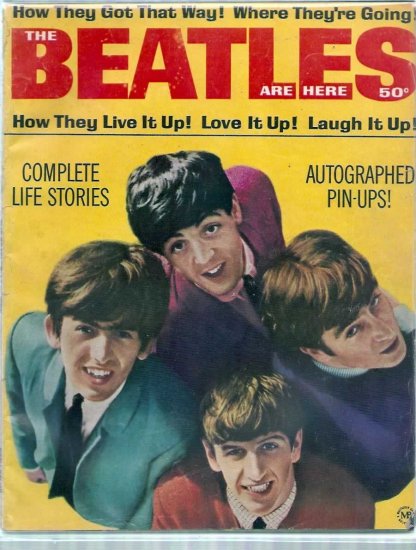 BEATLES ARE HERE # 1, 3.5 VG -