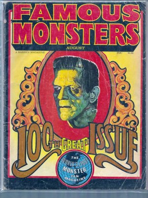 FAMOUS MONSTERS # 100, 2.5 GD + 