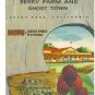 Knott's Berry Farm And Ghost Town Menu # 1958, 4.5 VG + 