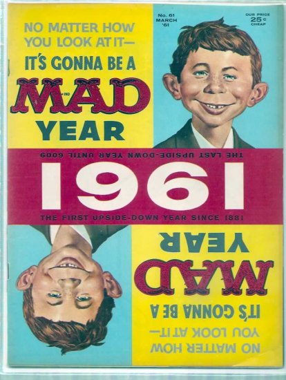 MAD # 61, 4.5 VG +