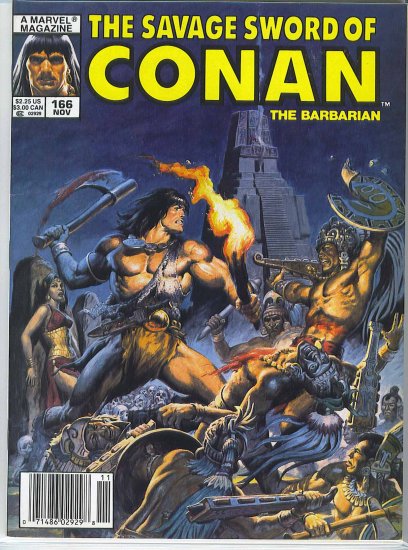 Savage Sword Of Conan # 166, 6.0 FN