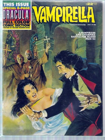 VAMPIRELLA # 22, 5.5 FN -