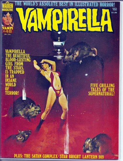 VAMPIRELLA # 48, 4.5 VG +