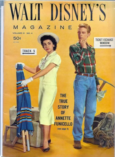 WALT DISNEY'S MAGAZINE VOL.UME 3 # 4, 4.5 VG +
