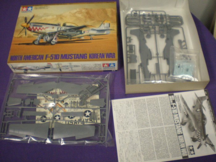 Tamiya North American F-51D Mustang Korean War # 44, 7.0 FN/VF