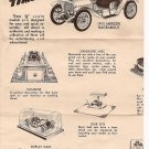 Inst Sheet 1913 Mercer Raceabout