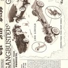 Inst Sheet 1928 Lincoln Gangbusters