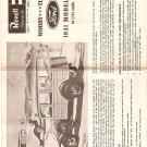 Inst Sheet 1931 Model A Woody Tudor
