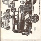 Inst Sheet 1932 Ford Victoria 3 in 1