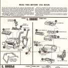 Inst Sheet 1934 Ford Pickup Street Rods