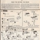Inst Sheet 1937 Chev Coupe Street Rods