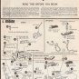 Inst Sheet 1937 Chev Coupe Street Rods