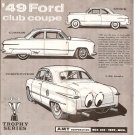 Inst Sheet 1949 Ford Club Coupe 3 in 1 Trophy Ser