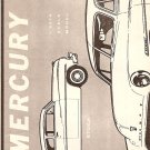Inst Sheet 1949 Mercury 3 in 1 Trophy Series