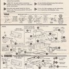 Inst Sheet 1951 Chevy Bel Air Conv
