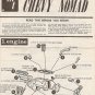 Inst Sheet 1955 Chevy Nomad