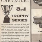 Inst Sheet 1957 Chev 3 in 1 Trophy Series