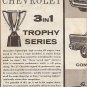 Inst Sheet 1957 Chev 3 in 1 Trophy Series
