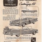 Inst Sheet 1959 Imperial 3 in 1