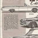 Inst Sheet 1962 Chev Conv 3 in 1
