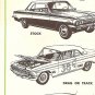 Inst Sheet 1962 Olds F 85 Build 3 Way Hardtop