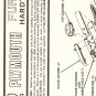 Inst Sheet 1962 Plymouth Fury Hardtop