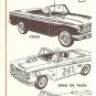 Inst Sheet 1962 Rambler American Conv