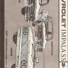 Inst Sheet 1963 Impala 3 in 1