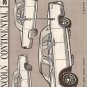 Inst Sheet 1963 Lincoln Continental Convertible 3 in 1