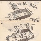 Inst Sheet 1964 Corvair Spyder Craftsman Ser