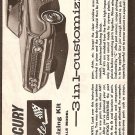 Inst Sheet 1964 Mercury Marauder 3 in 1