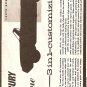 Inst Sheet 1964 Mercury Park Lane Conv 3 in 1