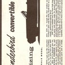 Inst Sheet 1964 Thunderbird Conv 3 in 1