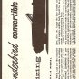Inst Sheet 1964 Thunderbird Conv 3 in 1