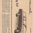 Inst Sheet 1965 Continental Conv 3 in 1