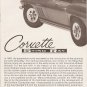 Inst Sheet 1965 Corvette Sting Ray
