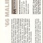 Inst Sheet 1966 Malibu SS
