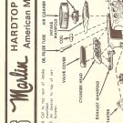 Inst Sheet 1966 Marlin