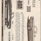 Inst Sheet 1967 Chrysler Conv 300