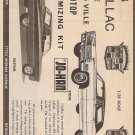 Inst Sheet 1968 Cadillac Coupe De Ville