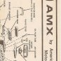 Inst Sheet 1969 AMX