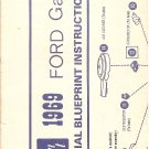 Inst Sheet 1969 Ford Galaxie Blueprint
