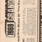 Inst Sheet 1969 Grand Prix