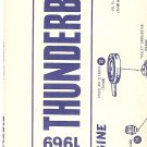 Inst Sheet 1969 Thunderbird Blueprint