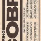 Inst Sheet 1970 Torino Cobra