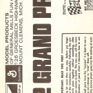 Inst Sheet 1972 Grand Prix